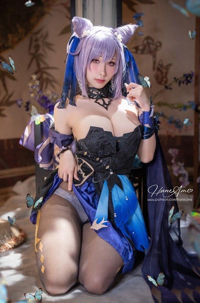 雨波_HaneAme – NO.255 原神刻晴[38P2V-344MB]-2