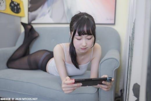 [喵糖映画]VOL.199 绵绵黑丝白T [30P/327MB]-1