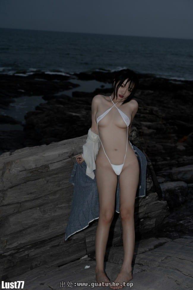 柒柒要乖哦 – NO.036 礁石海岸[52P-528MB]-2