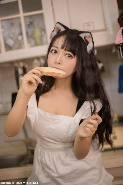 喵糖映画 VOL.296 厨房兽耳猫娘 [20P/158MB]-1