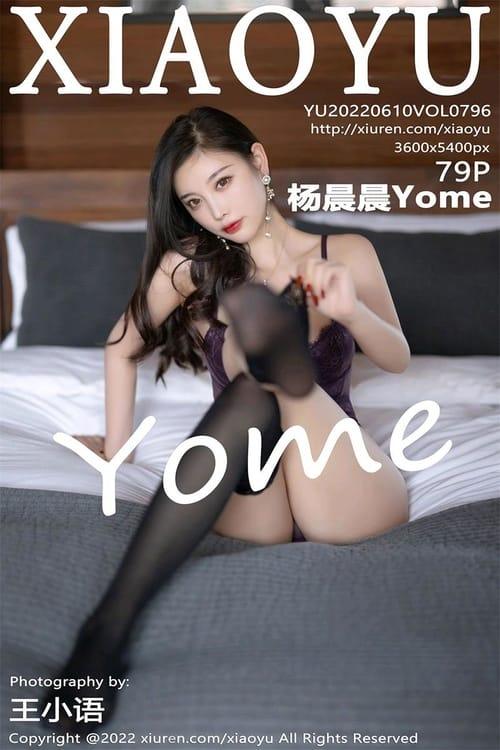 [XIAOYU语画界]2022.06.10 VOL.796 杨晨晨Yome[79+1P／822MB]-1