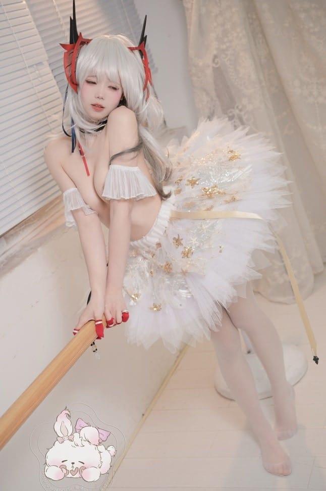 咬一口兔娘ovo – W天鹅之舞[55P1V-1.20GB]-2