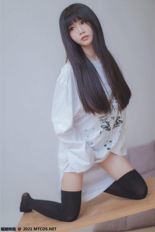 [喵糖映画]VOL.403 夏日白T [42P/298MB]-1