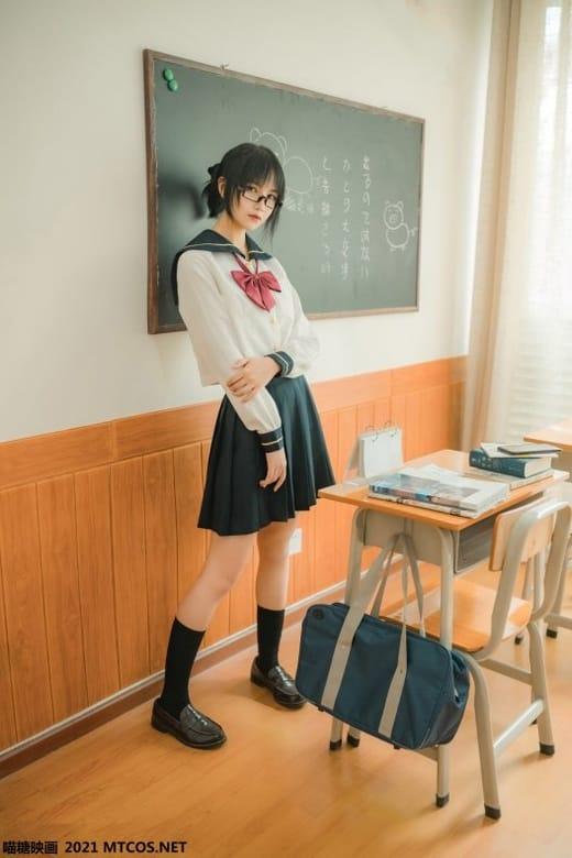 [喵糖映画]VOL.459 慵懒的JK [29P/326MB]-1