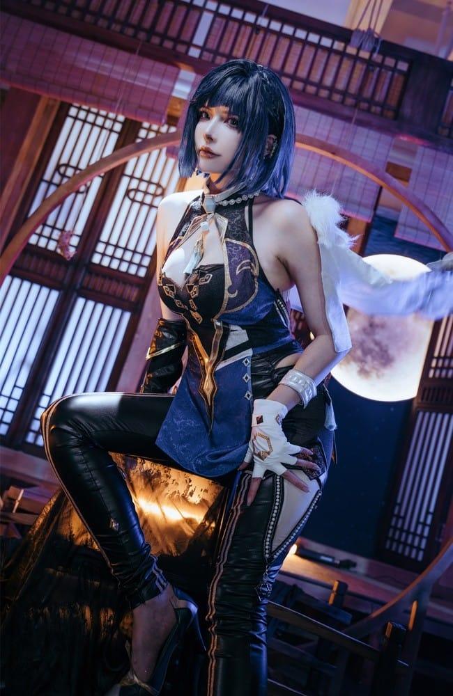 秋和柯基 – NO.109 夜兰 [35P-728MB]-1