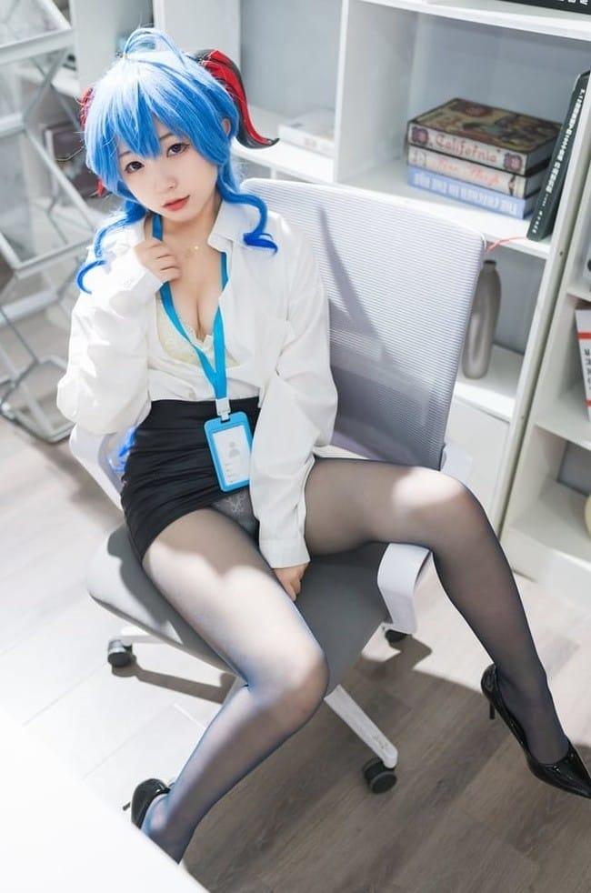 花铃 – NO.19 甘雨秘书ol [93P-574M]-1