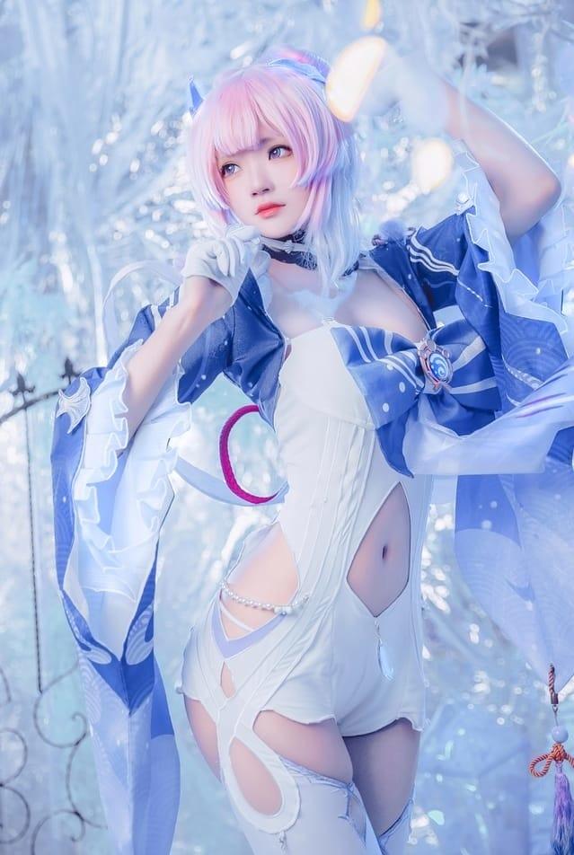 桜桃喵 – NO.146 珊瑚宫心海[29P3V-836M]-1