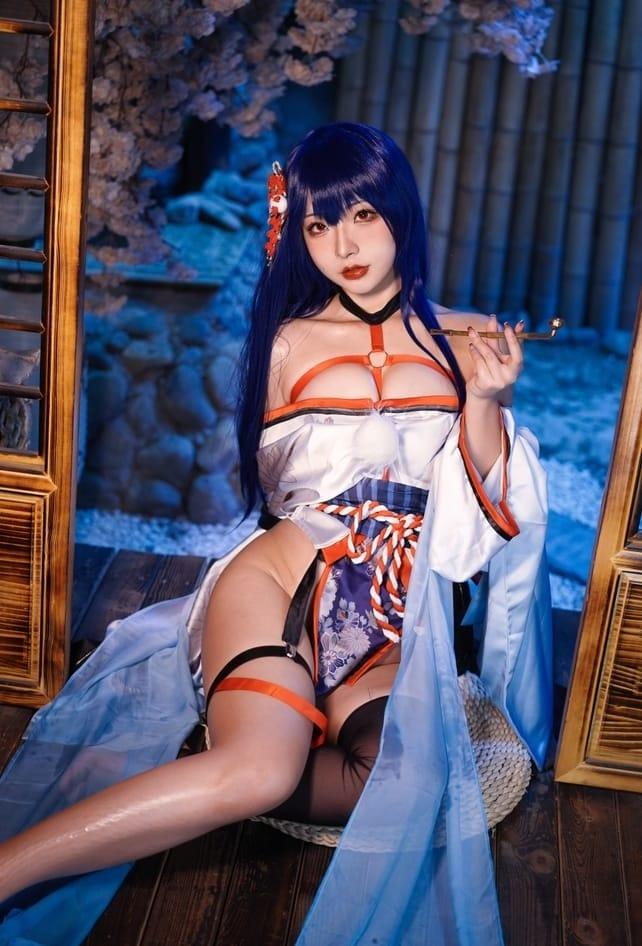 yuuhui玉汇 – NO.28 真子-和服抹油[82P-1.42G]-2