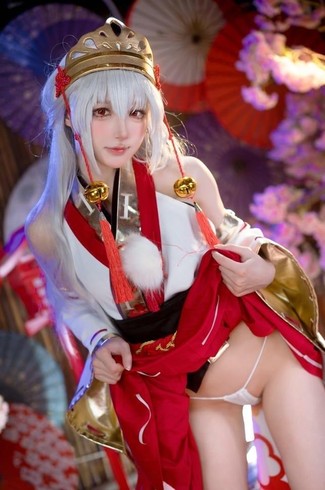 阿包也是兔娘 – NO.085 巫女浴池 [58P1V-2.37G]-1