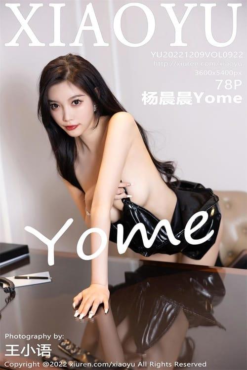 [XIAOYU语画界]2022.12.09 VOL.922 杨晨晨Yome[78+1P／458MB]-1