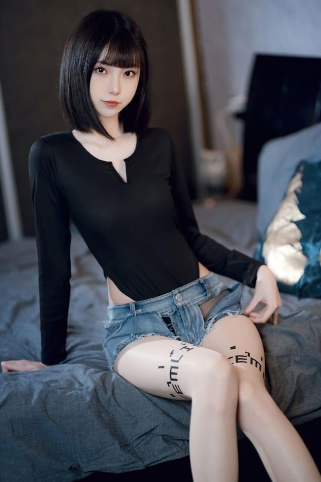 许岚LAN NO.31 纯欲牛仔短裤2[40P-278M]-1