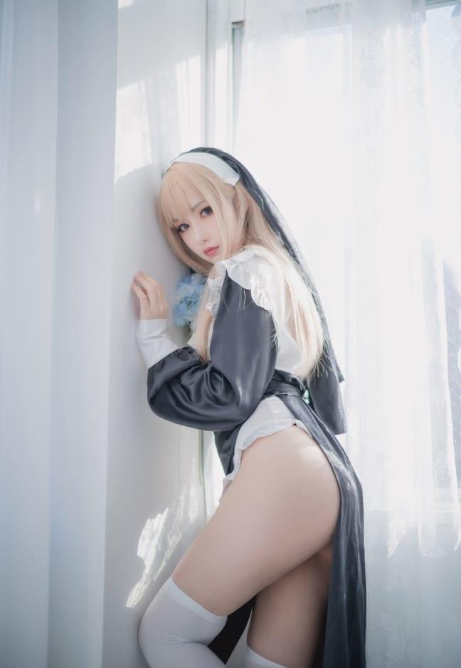 Shika小鹿鹿 NO.108 修女为什么不好好穿衣服[16P-153M]-1