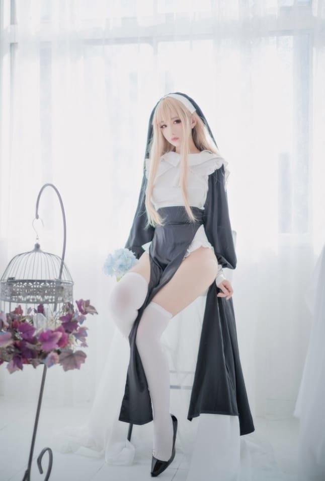 Shika小鹿鹿 NO.108 修女为什么不好好穿衣服[16P-153M]-2