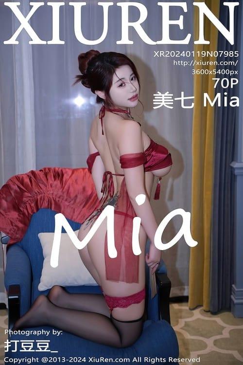 [Xiuren秀人网]2024.01.19 NO.7985 美七Mia[70+1P/682MB]-1