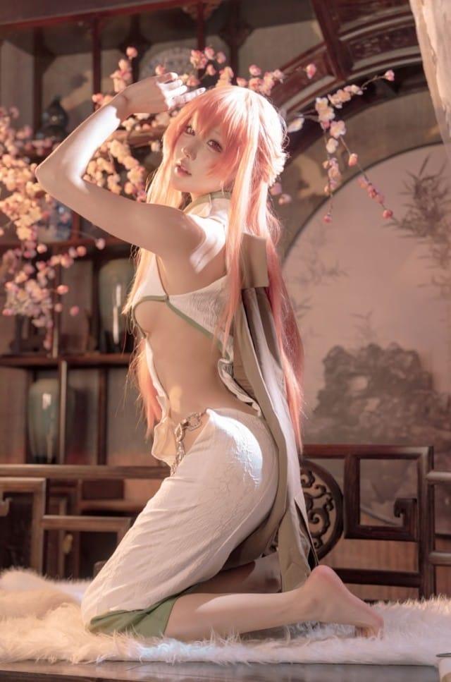 阿包也是兔娘 – NO.095 碧蓝航线英仙座旗袍[30P-210M]-2