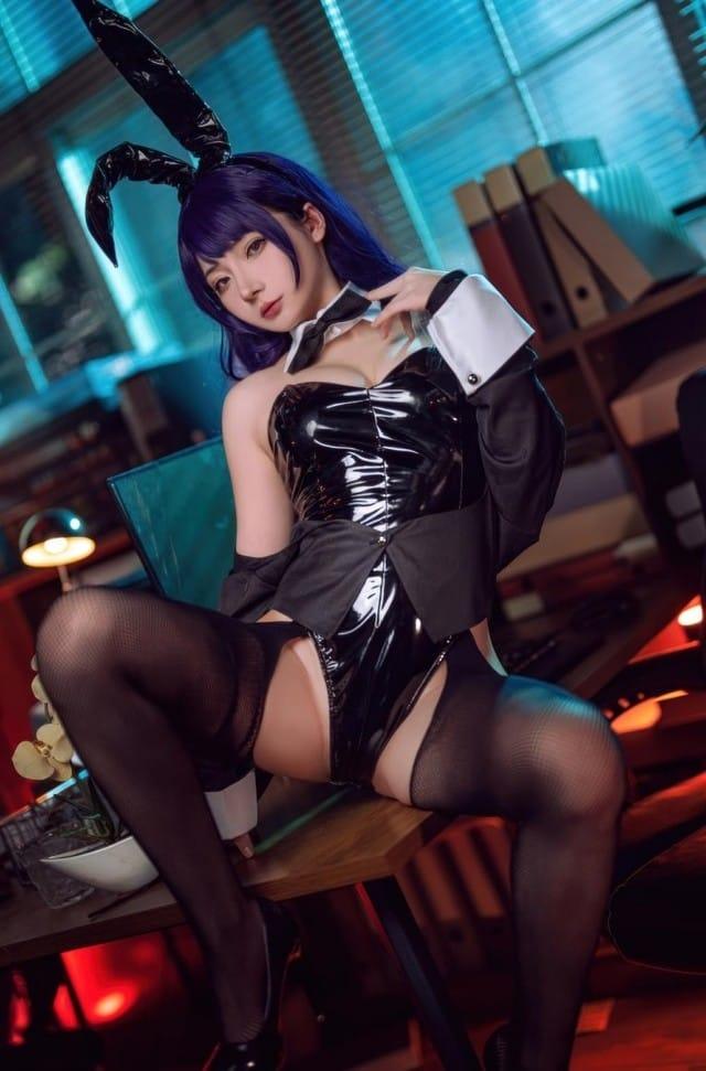 是三不是世w – NO.30 喜多川海梦 紫发兔女郎 [59P-422M]-1