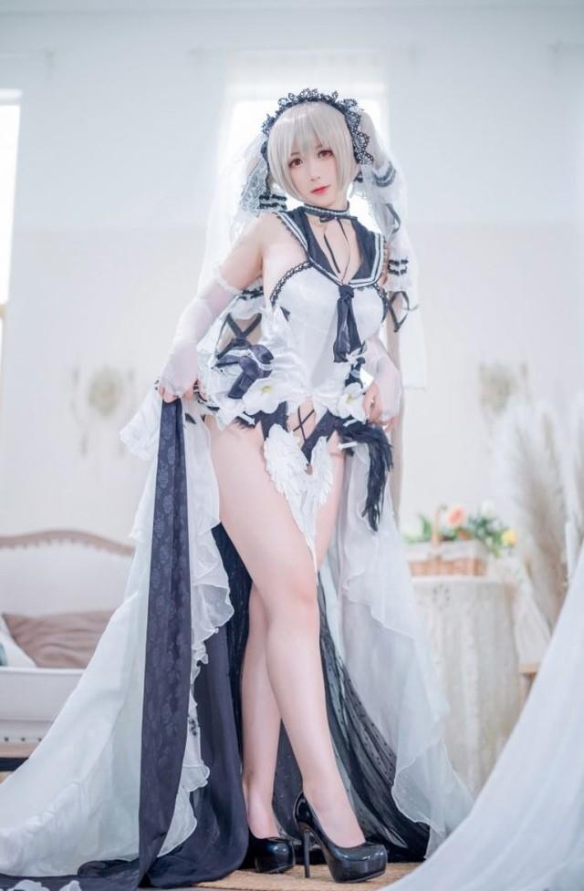 樱落酱w – NO.032 碧蓝航线 可畏 礼服[20P-208MB]-2