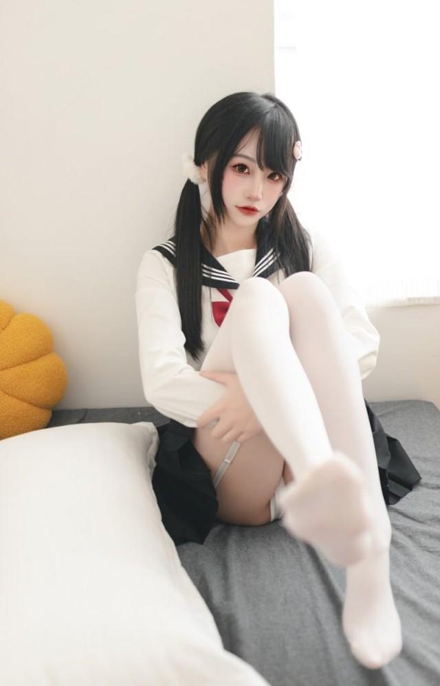 嗷呜酱 – 水手服 [48P-410MB]-2