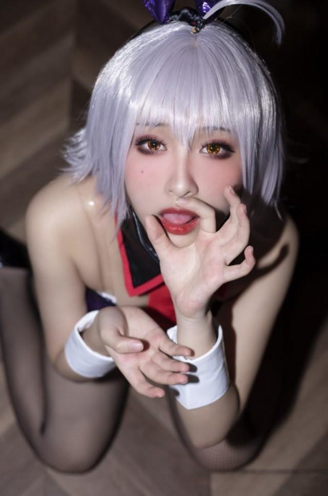 洛璃LoLiSAMA – NO.76 FGO-黑贞兔子[42P1V-750MB]-1