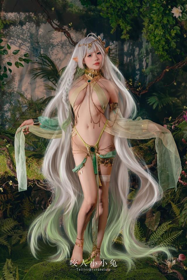 咬一口兔娘(yiko湿润兔) – 被遗忘的大慈树王&大摆锤 [74P1V-1.47G]-1