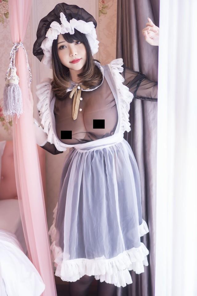 Hana_Bunny – See-Through Victorian Maid [10P-25.6MB]-1