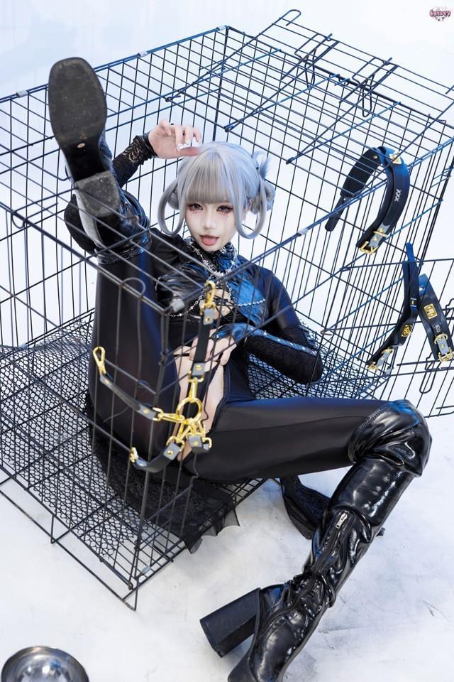 柒柒要乖哦 – NO.072 黑靡烟旗袍 [108P2V-1.88GB]-2